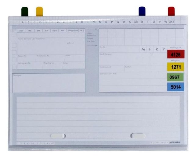 09513229_Karteikarte-ALPHAsafe Karteikarte ALPHAsafe