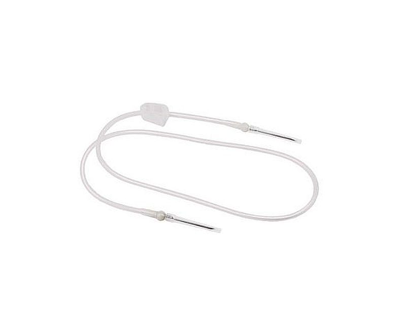 Transfer-Set für Blutprodukte und parenterale Lösungen Transfer-Set für Blutprodukte und parenterale Lösungen