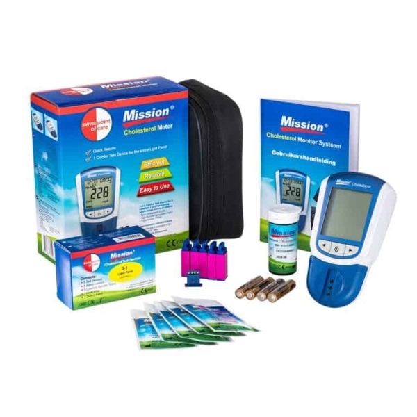 SPOC_Cholesterin_Starterpack Mission 3-in-1 Starterpaket (Cholesterin-Messgerät)