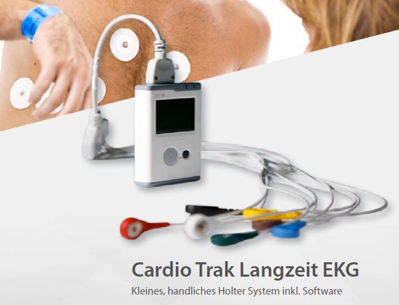 Cardio Trak - Langzeit EKG inkl. Software Cardio Trak - Langzeit EKG inkl. Software
