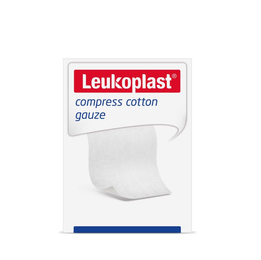 Leukoplast-compress-cotton-gauze-steril_1 Leukoplast® compress cotton gauze, steril (vormals: Cutisoft® Cotton Kompressen steril)
