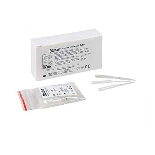 5908856_Kapillaren_1 Kapillarröhrchen 35μl (für Mission 3-in-1 Cholesterin-Testgerät)