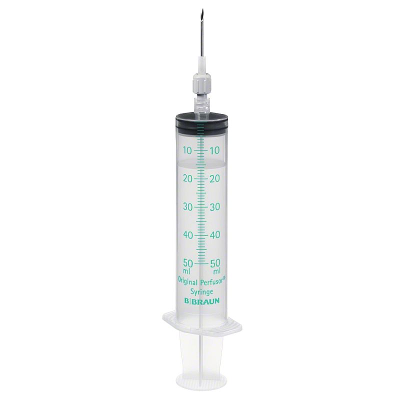 Original Perfusor Spritze 50 ml (Luer-Lok mit Aspirationskanüle)