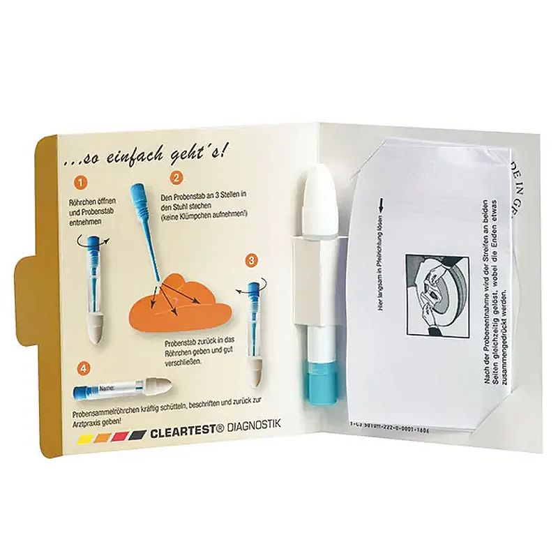Cleartest Humanofecal-Test - immunologischer FOB-Test (Nachfolger von IMMOCARE-C)