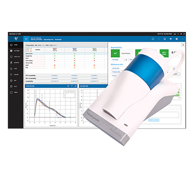 Pneumotrac™ PC Spirometer (mit Spirotrac 6 Software)