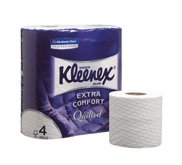 9512376_1_1 Kleenex® Toilettenpapier - Kleinrollen 4-lagig