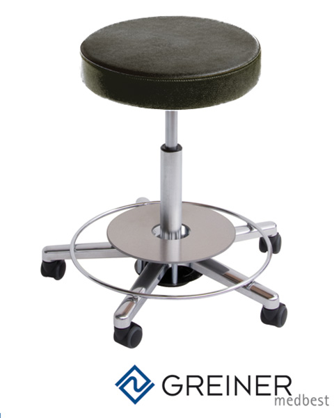 Arbeitshocker mit Fußauslösung