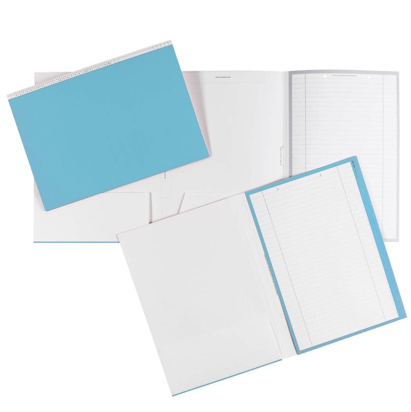 09515738_Karteimappe-A4-blau MED+ORG Karteimappe A4 farbig