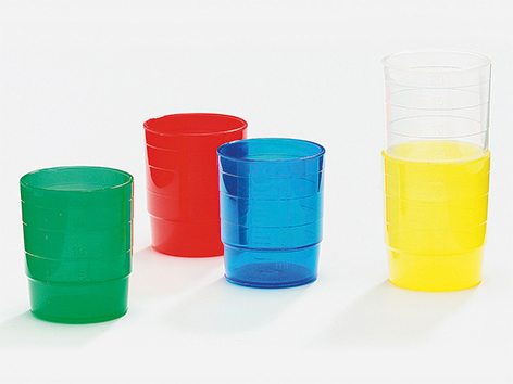 9510990P388UKP12ccvL Mehrweg-Medikamentenbecher