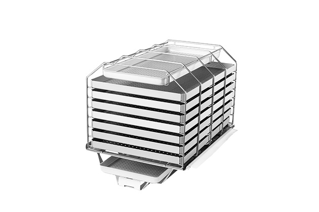 9517289 Beladungsauszug mit Halterung Comfort Vacuclave® 550