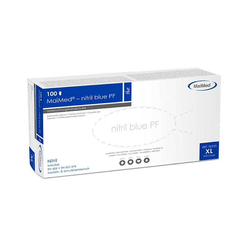 MaiMed®-nitril blue puderfrei