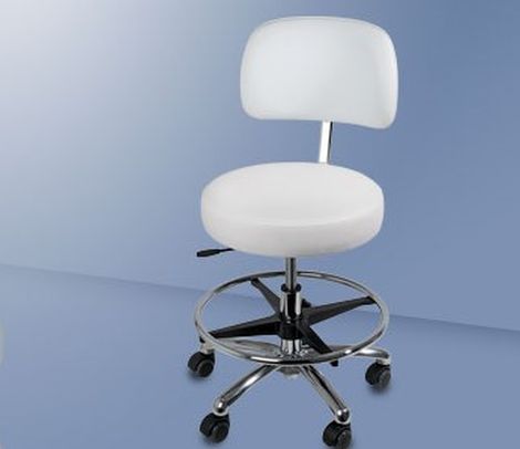 arbeitsstuhl-rund_1_2_1bAHgjZvSq4JSK Cosmoderm - Arbeitsstuhl rund mit Lehne