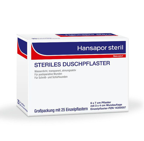 Hansapor steril - Duschpflaster