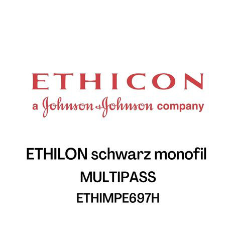 ETHILON schwarz monofil MULTIPASS