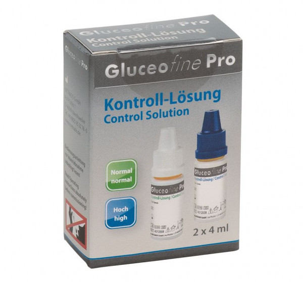 Gluceofine® Pro Kontroll-Lösung