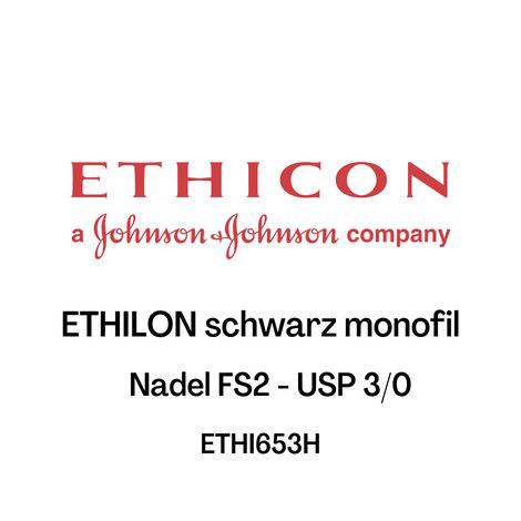 ETHILON schwarz monofil