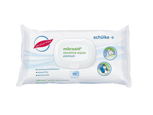 mikrozid® sensitive wipes premium (20 x 20 cm)