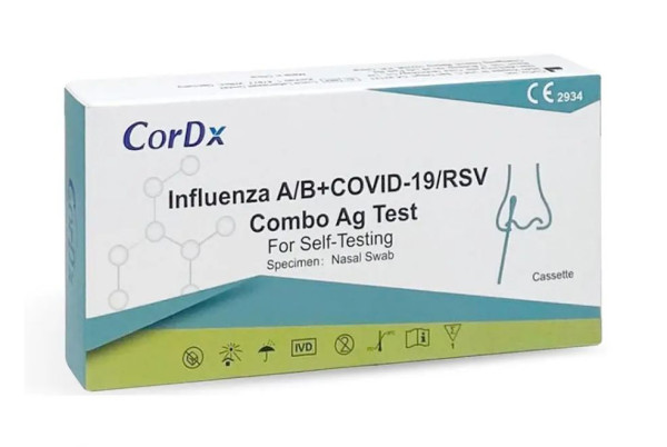 CorDx 4in1 Antigen Schnelltest (Corona, Influenza A/B, RSV Combo)
